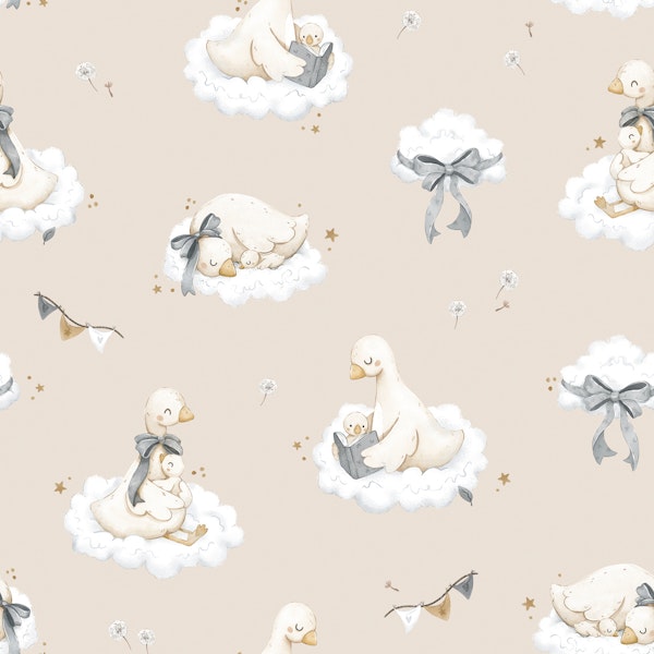 Sweet Goose Dreams - beige