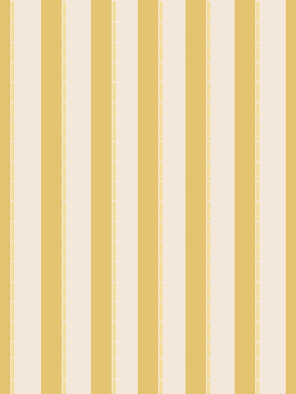 Golden Beige Vertical Stripes