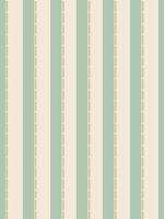 Soft Mint and Cream Stripes tapete