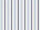 Ticking stripes - blue and cream white