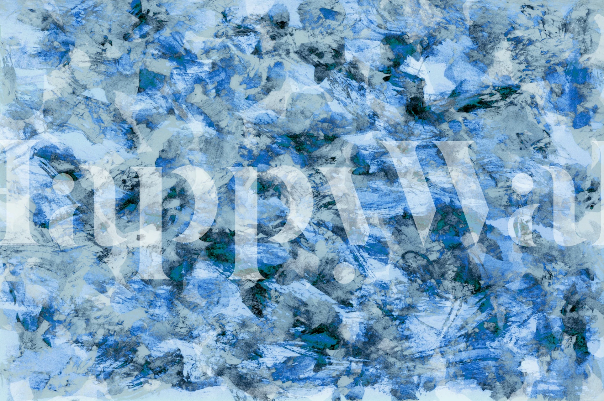 Modré abstraktní vrstvy barvy tapeta