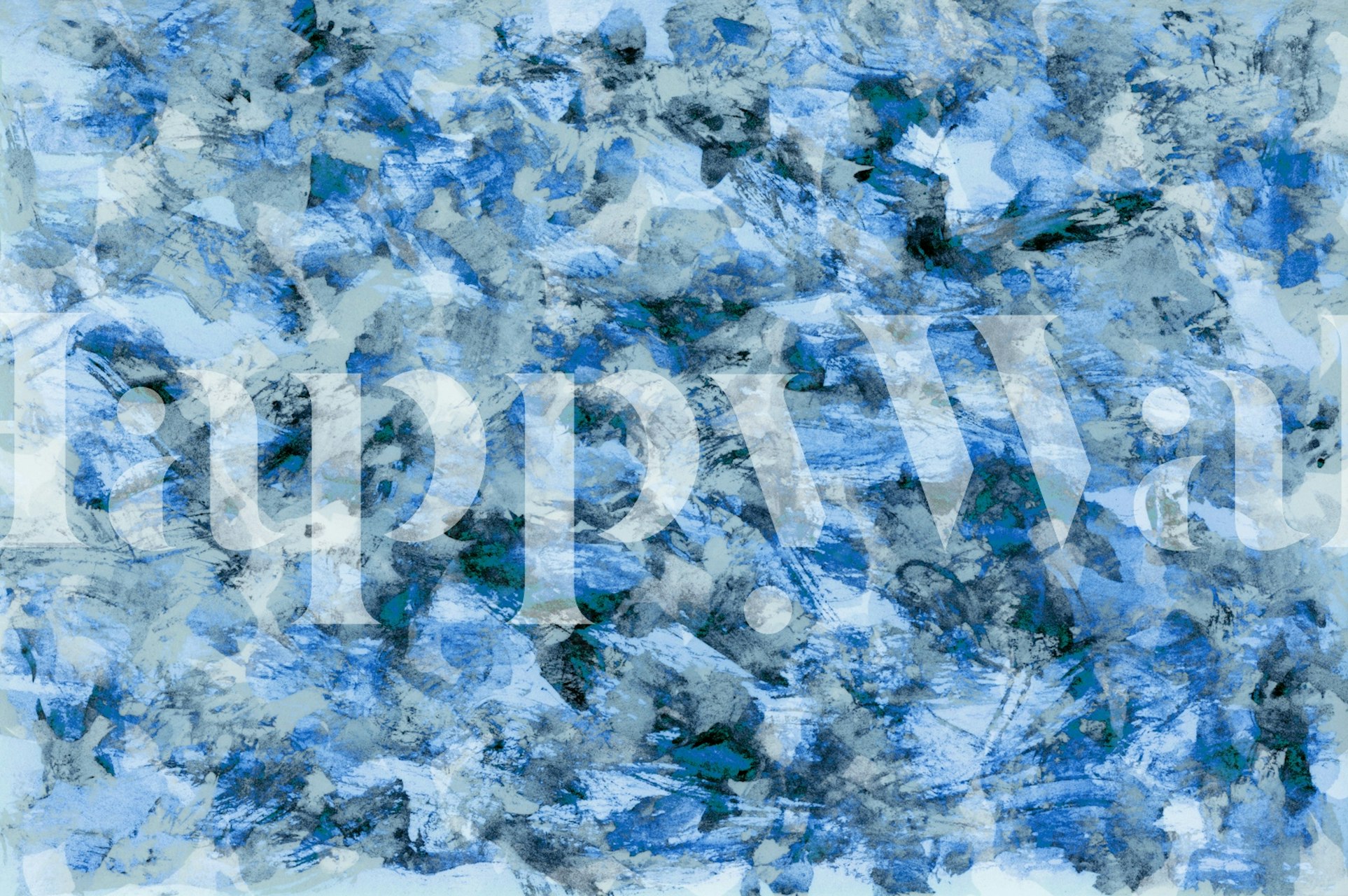 Modré abstraktní vrstvy barvy tapeta