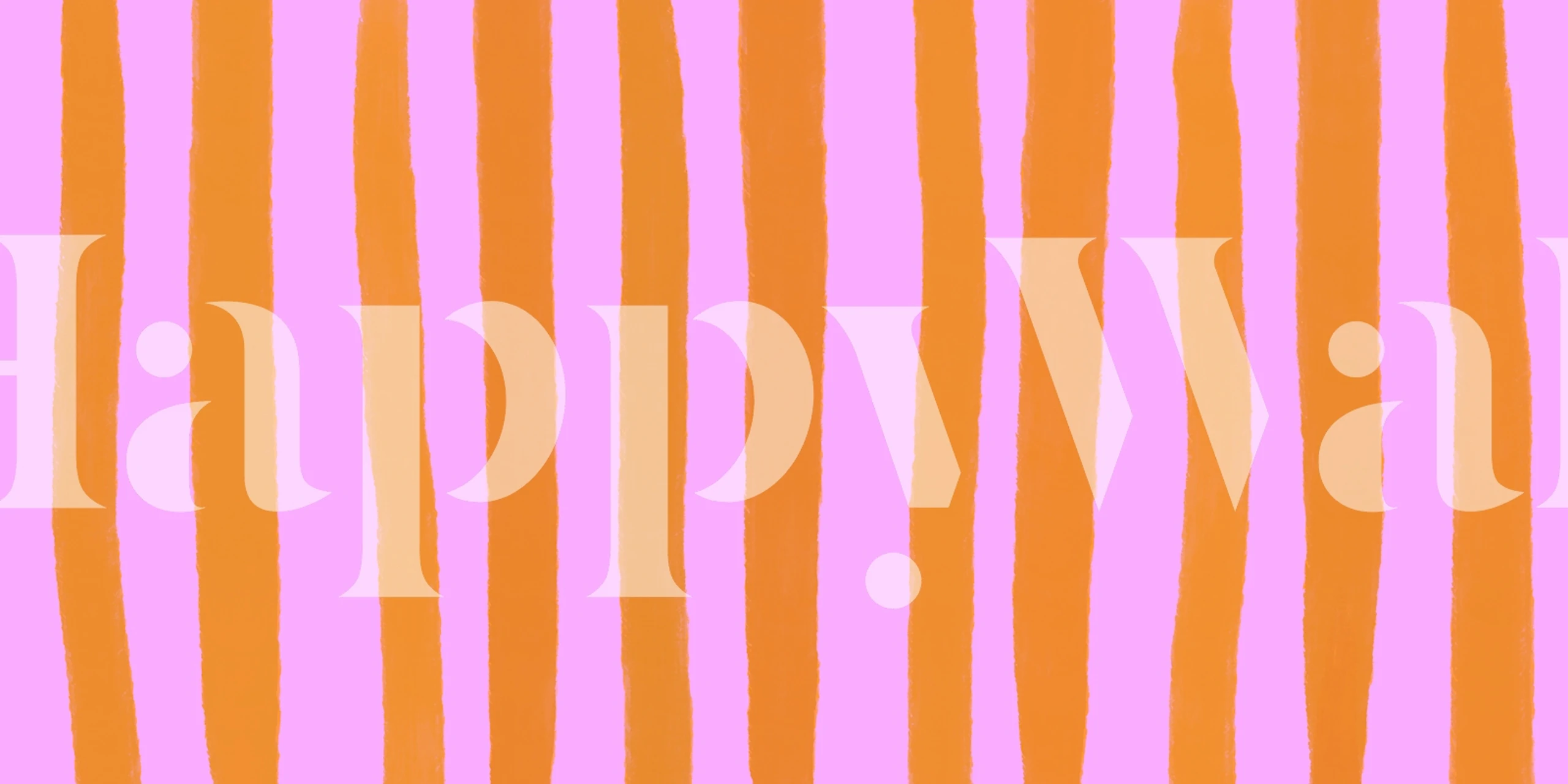 Crazy pinky orange stripes tapeta