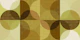 Mustard Gold Retro Geometry