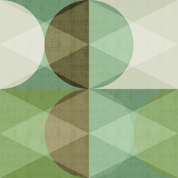 Sage Mid Century Geometry