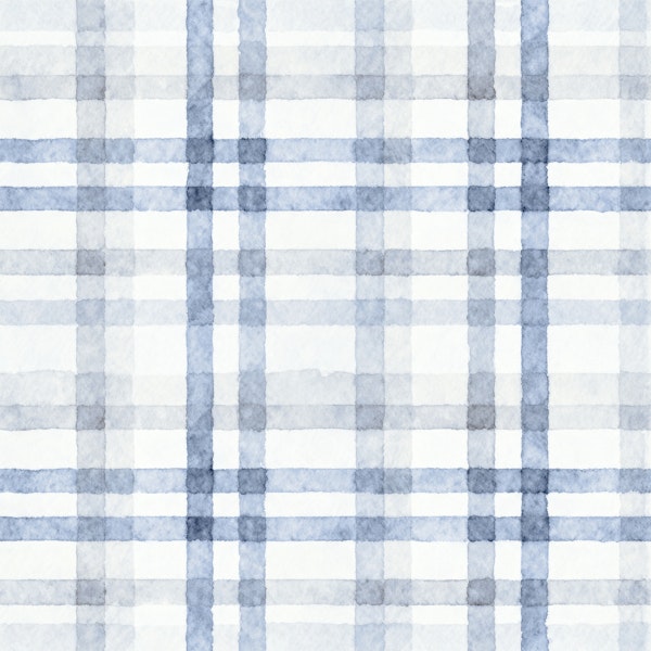 Blue Watercolor Grid
