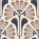 Nordic Flower Fans in Beige Gray - S