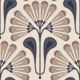 Nordic Flower Fans in Beige Gray - L