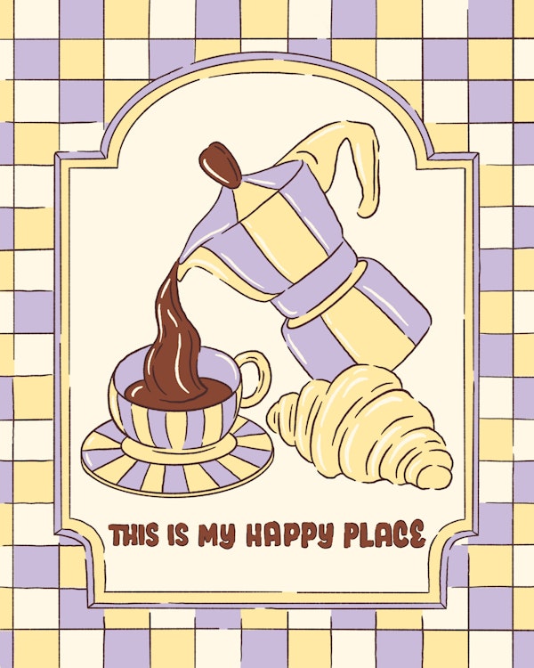 Cozy Breakfast Coffee Poster