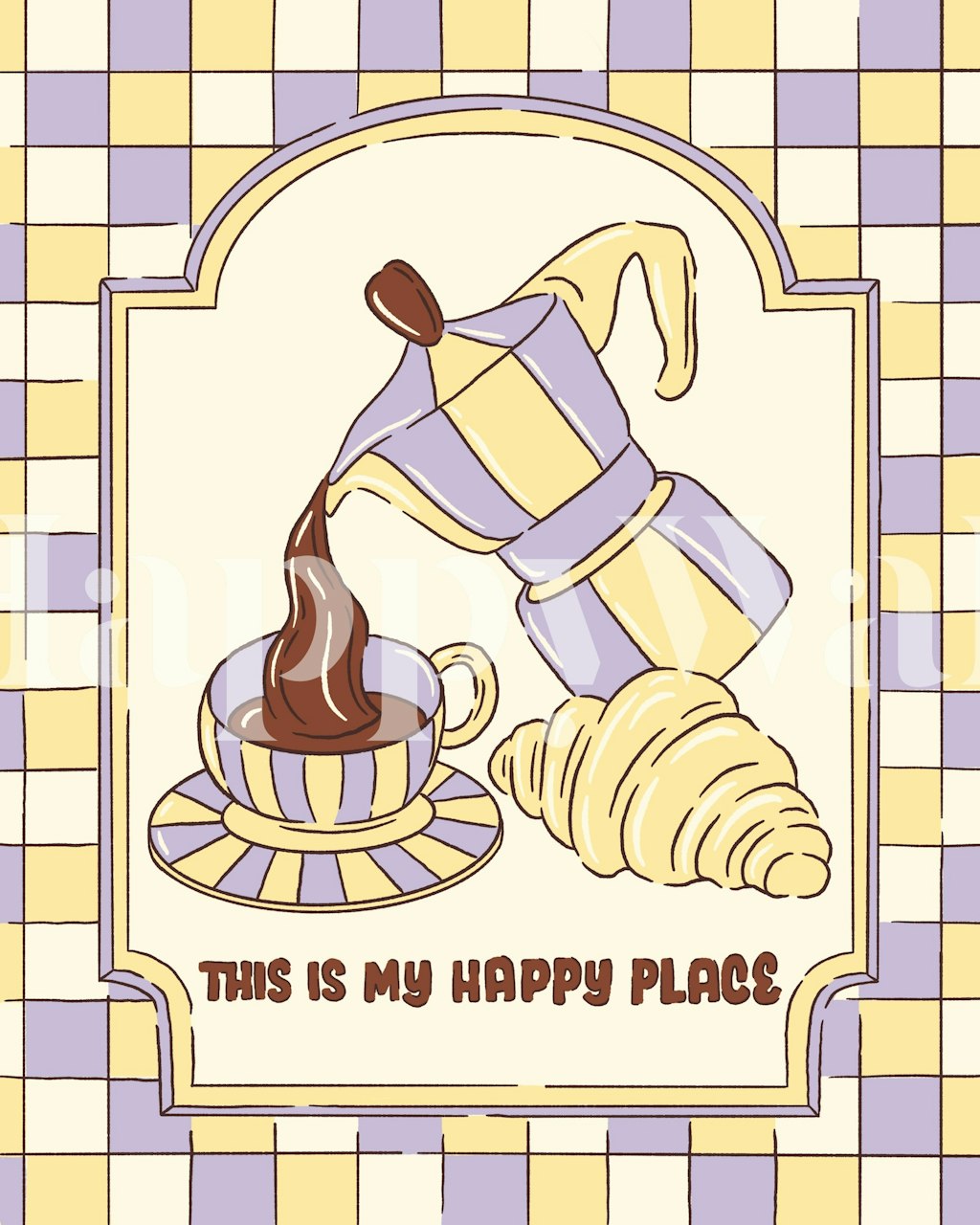 Cozy Breakfast Coffee Poster tapete