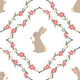 Boho Floral Rabbit