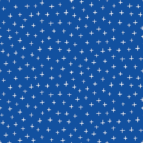 Ditsy Stars Dark Blue