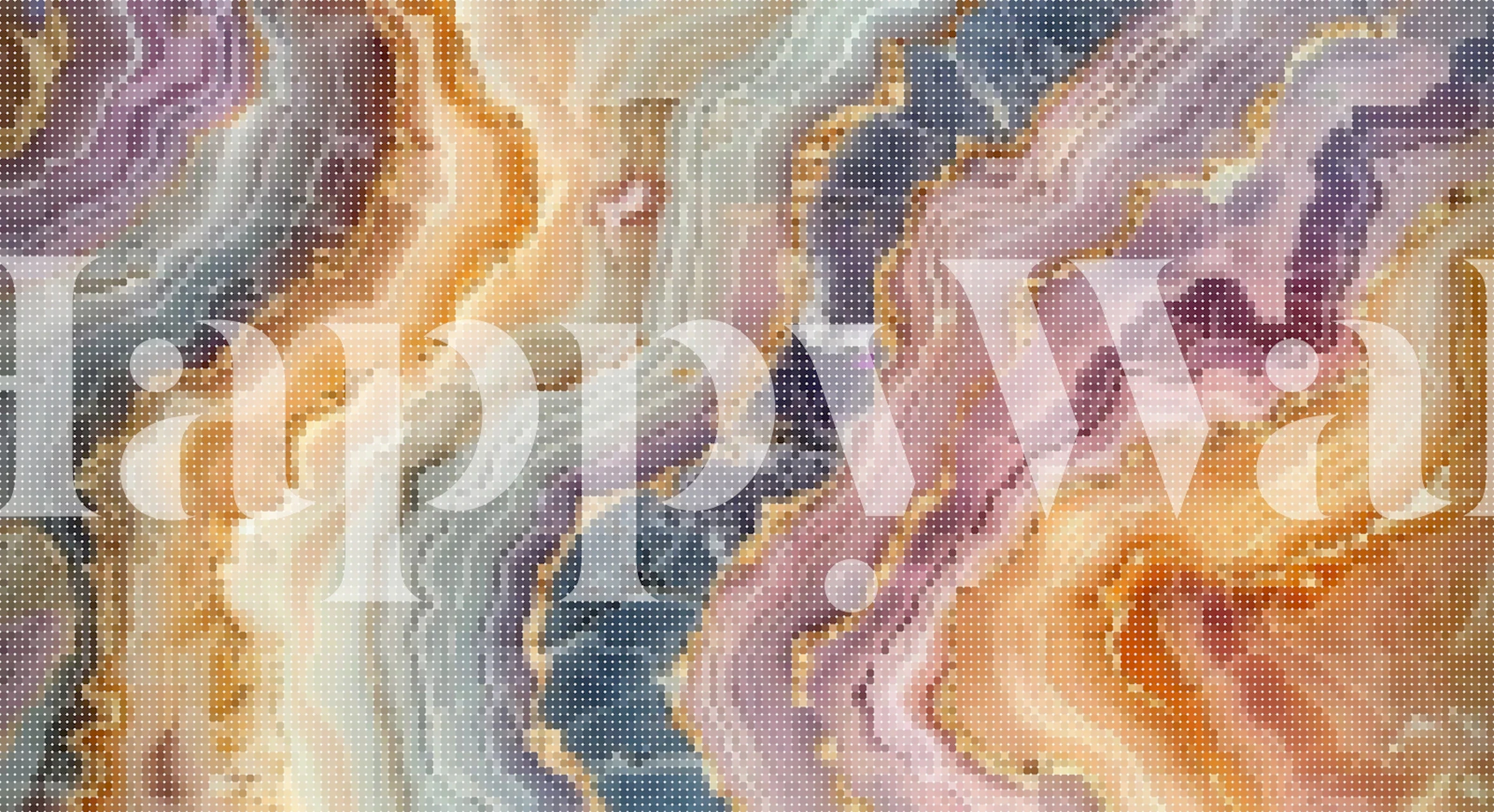 Peach and Lilac Stone vist i et rum