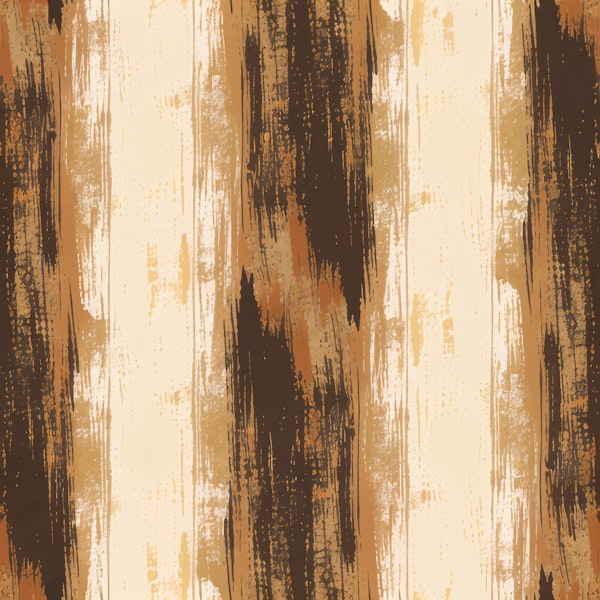 Earth Tone Brushstroke Stripes