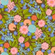 Maximalism floral garden