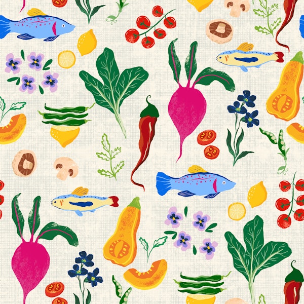 Farm to Table Fish and Veggies