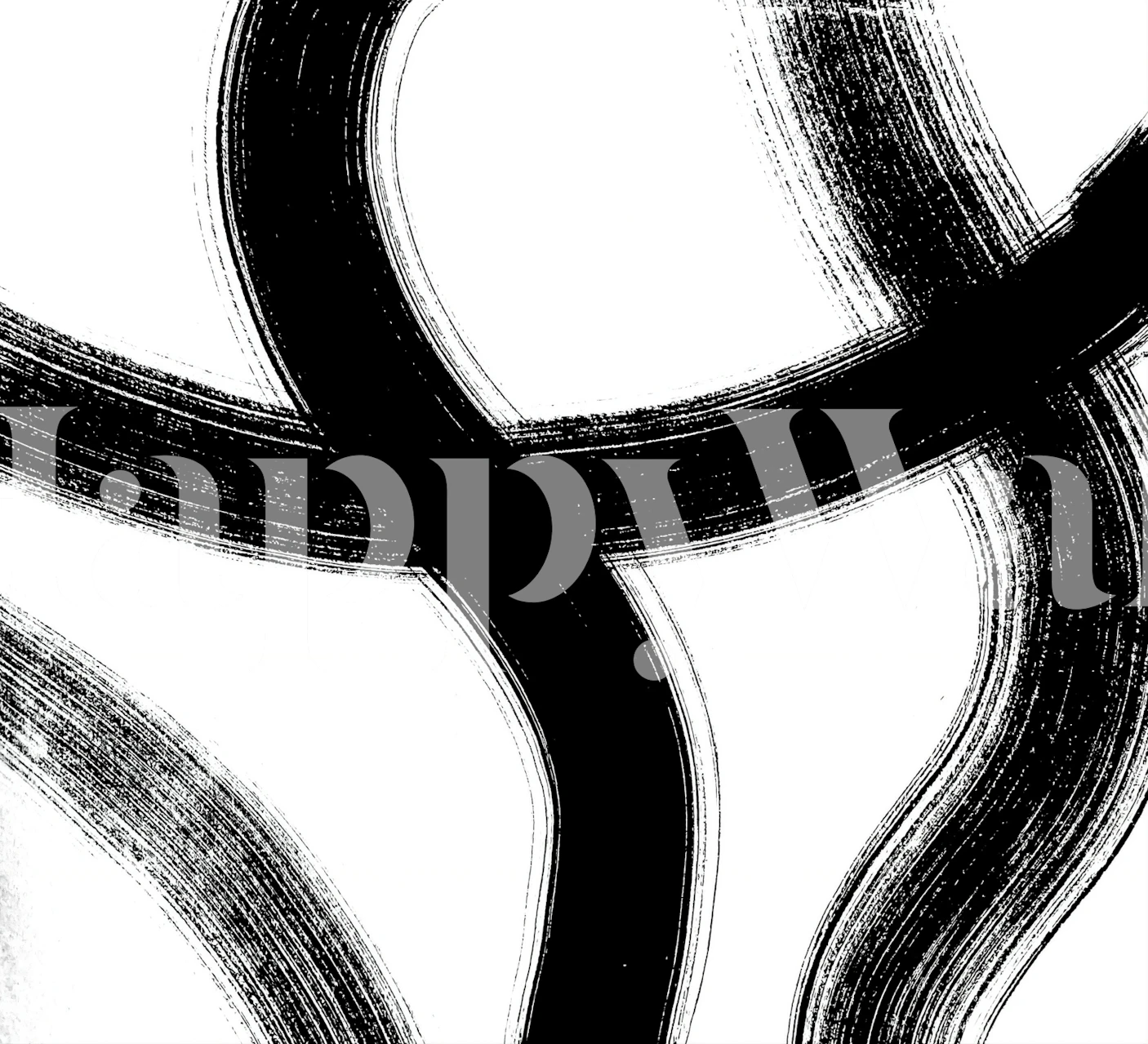 Rondo 03 behang in een stijlvol vertrek