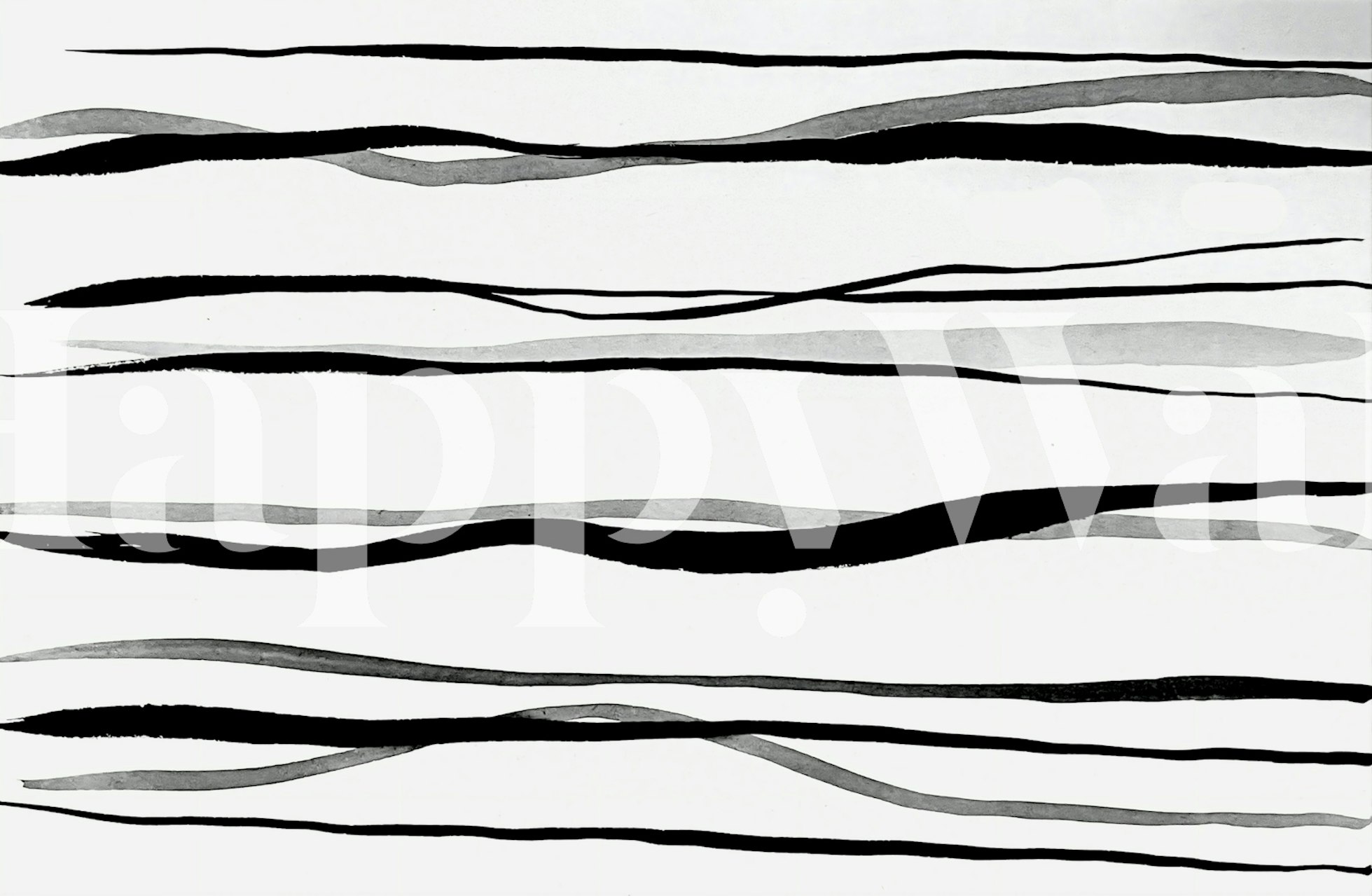 Line waves 01 tapetas rodomas kambaryje