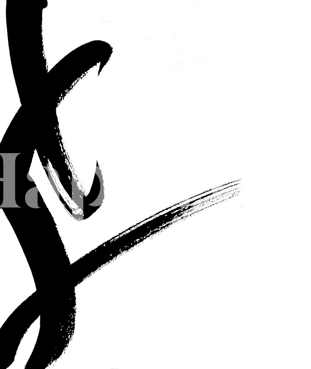 Strokes 01 tapet i en rumsmiljö