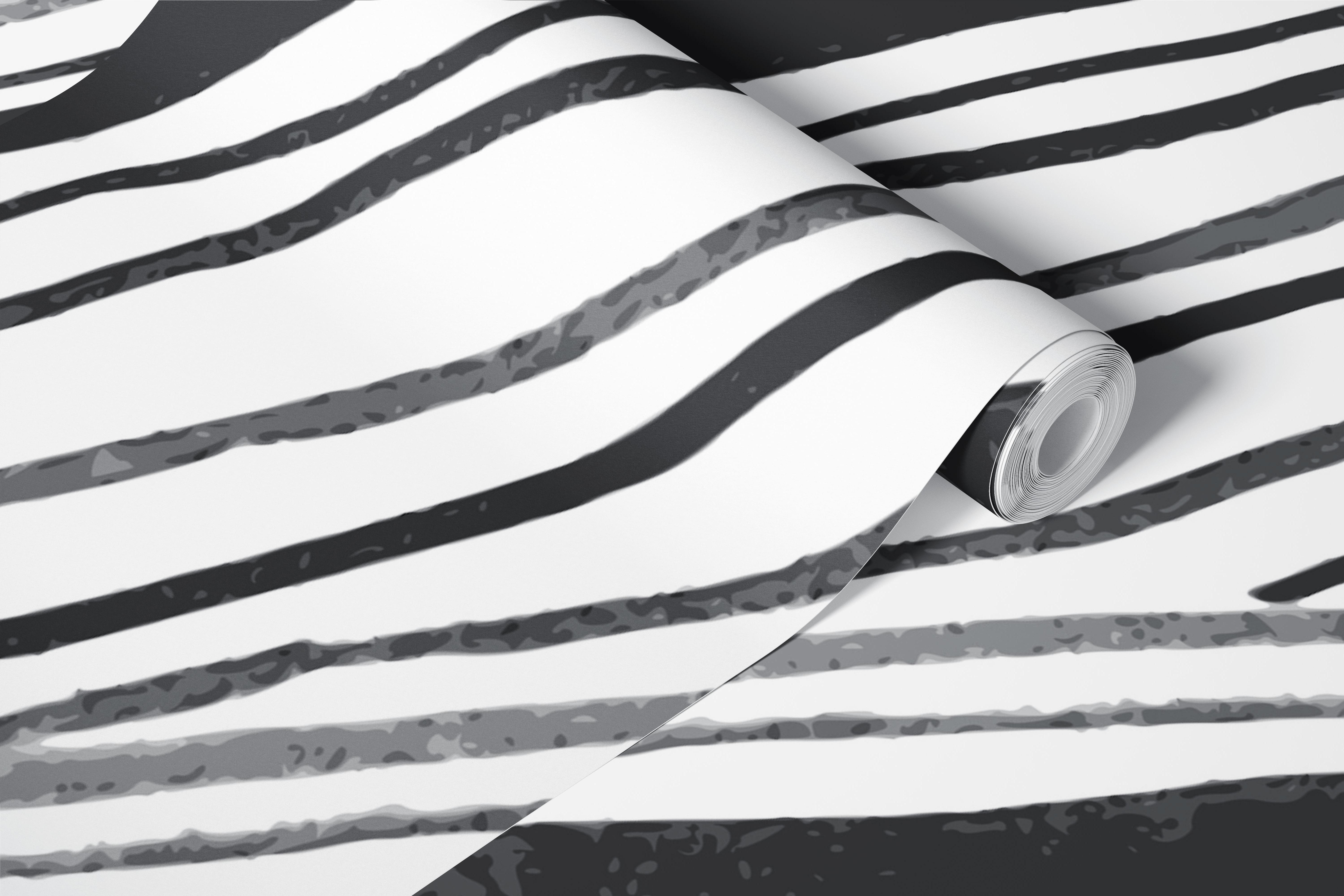 Strings 02 tapet i ett modernt rum