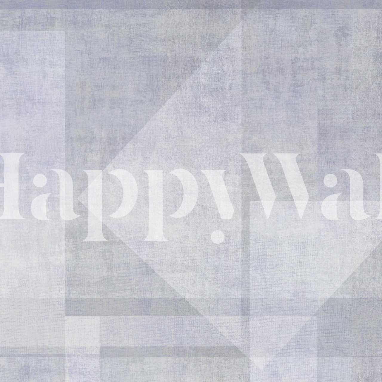 Tapeta o miękkiej szarej geometrycznej fakturze lnu w pokoju