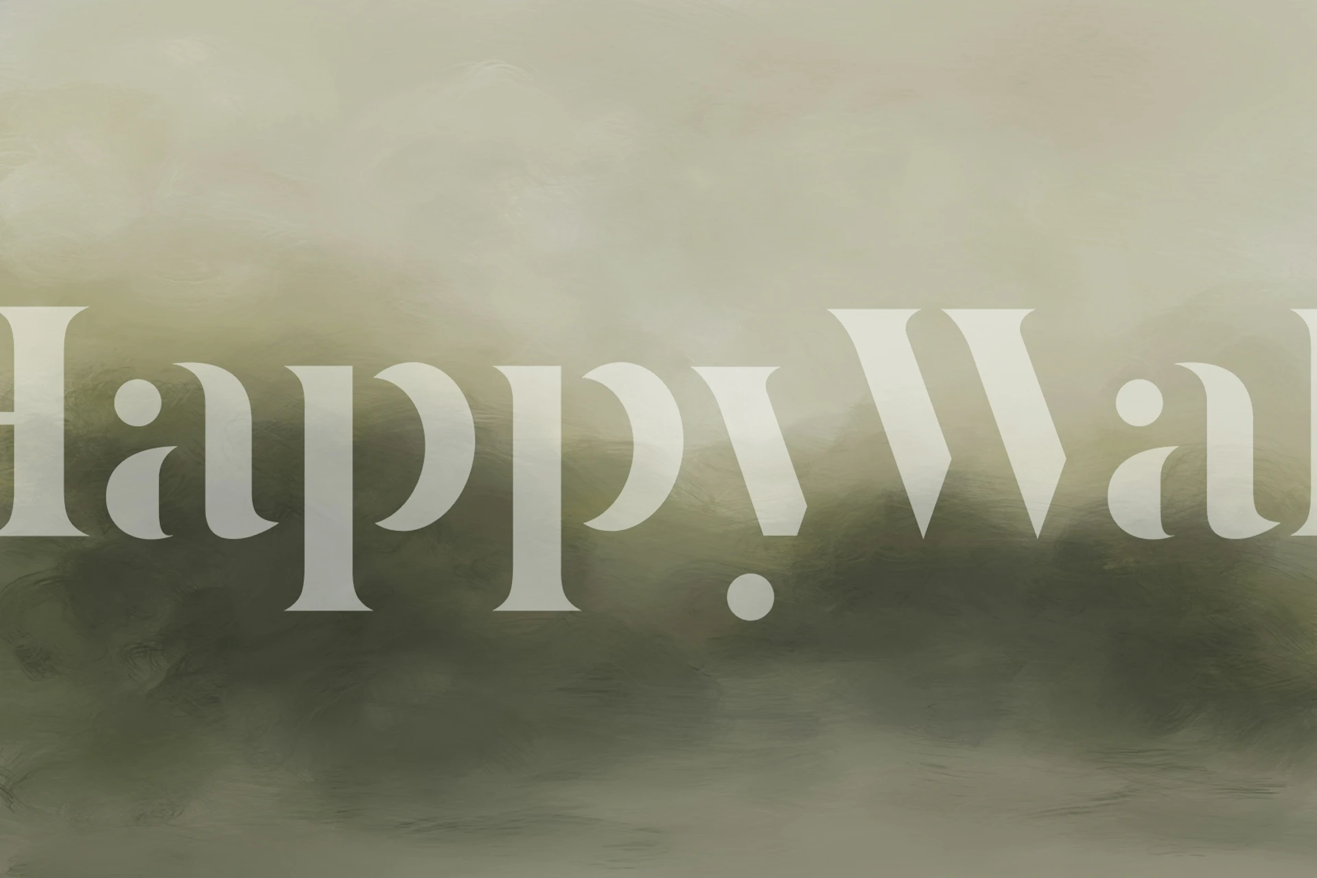 Tåget grøn skovtapet i et rum