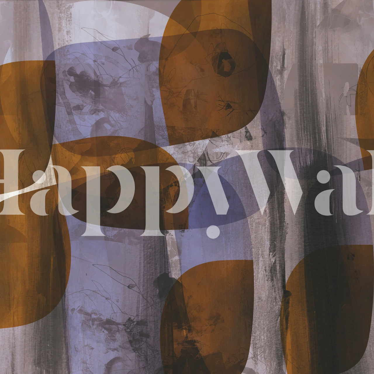 Bamboo wallpaper in a modern room setting