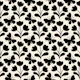 Wildflowers and butterflies block print