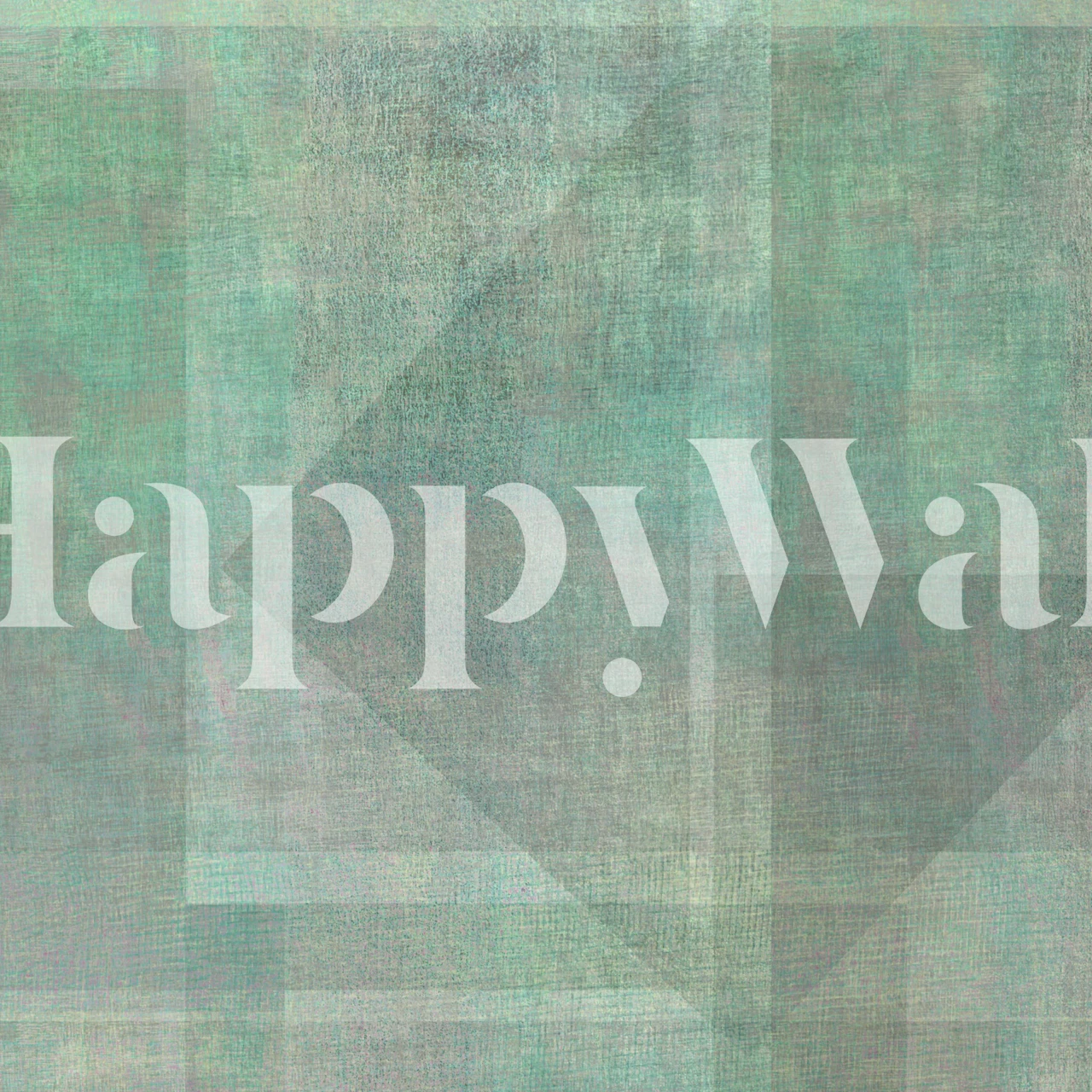 Weathered Teal Fabric Wash tapet i et rom