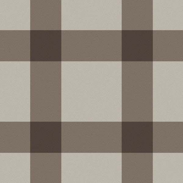 Neutral Buffalo Check Medium