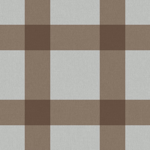 Neutral Buffalo Check Medium