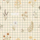 Jardin des Fleurs Wildflowers On Gingham