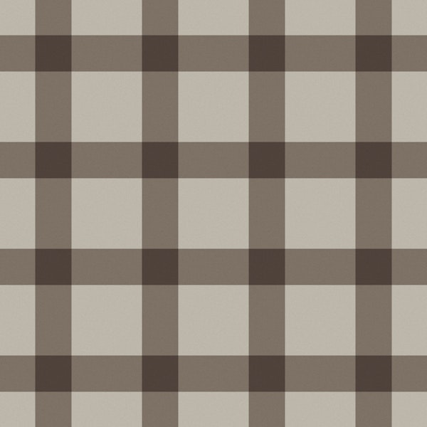 Mocha Cream Buffalo Check Small