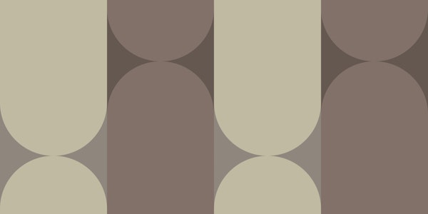 Scandinavian Neutral Geometric Form Stripes