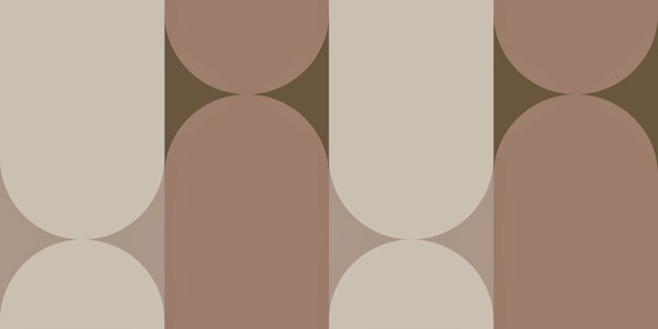 Scandinavian Neutral Geometric Form Stripes