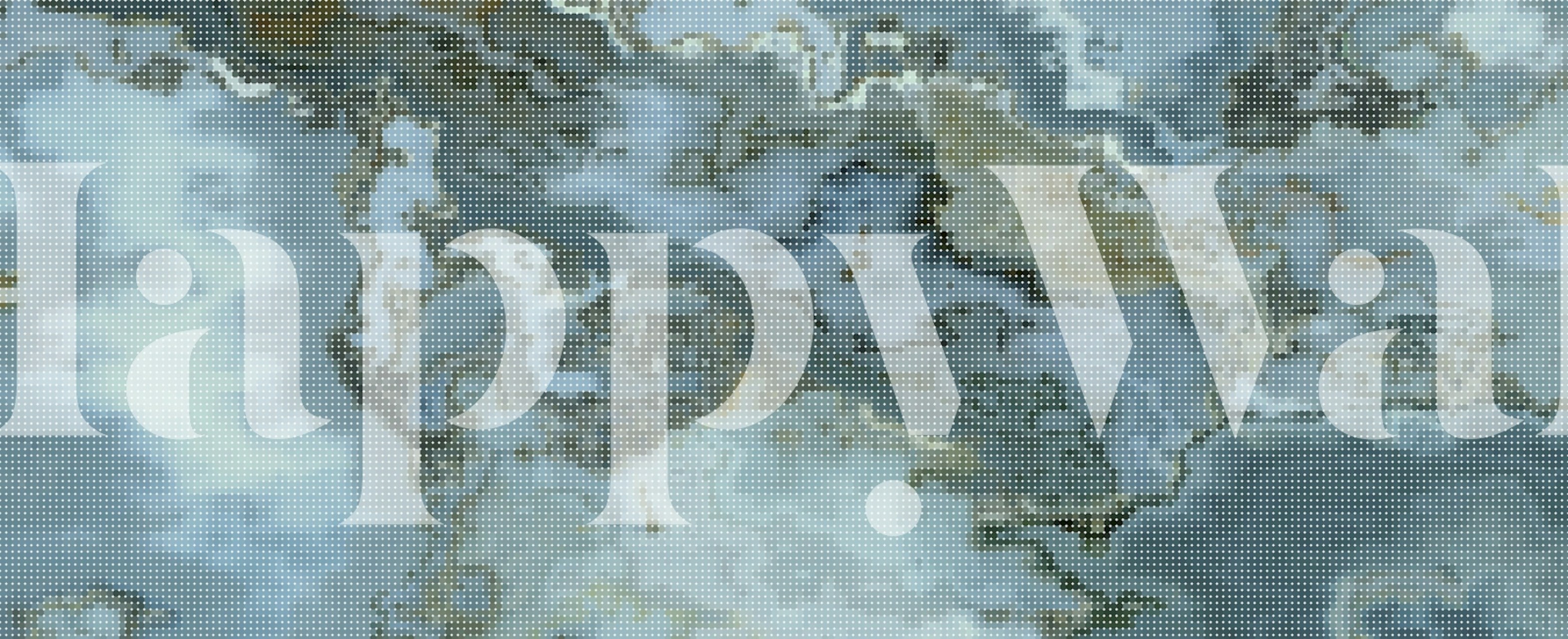 Grey Stone Mosaic wallpaper in a room