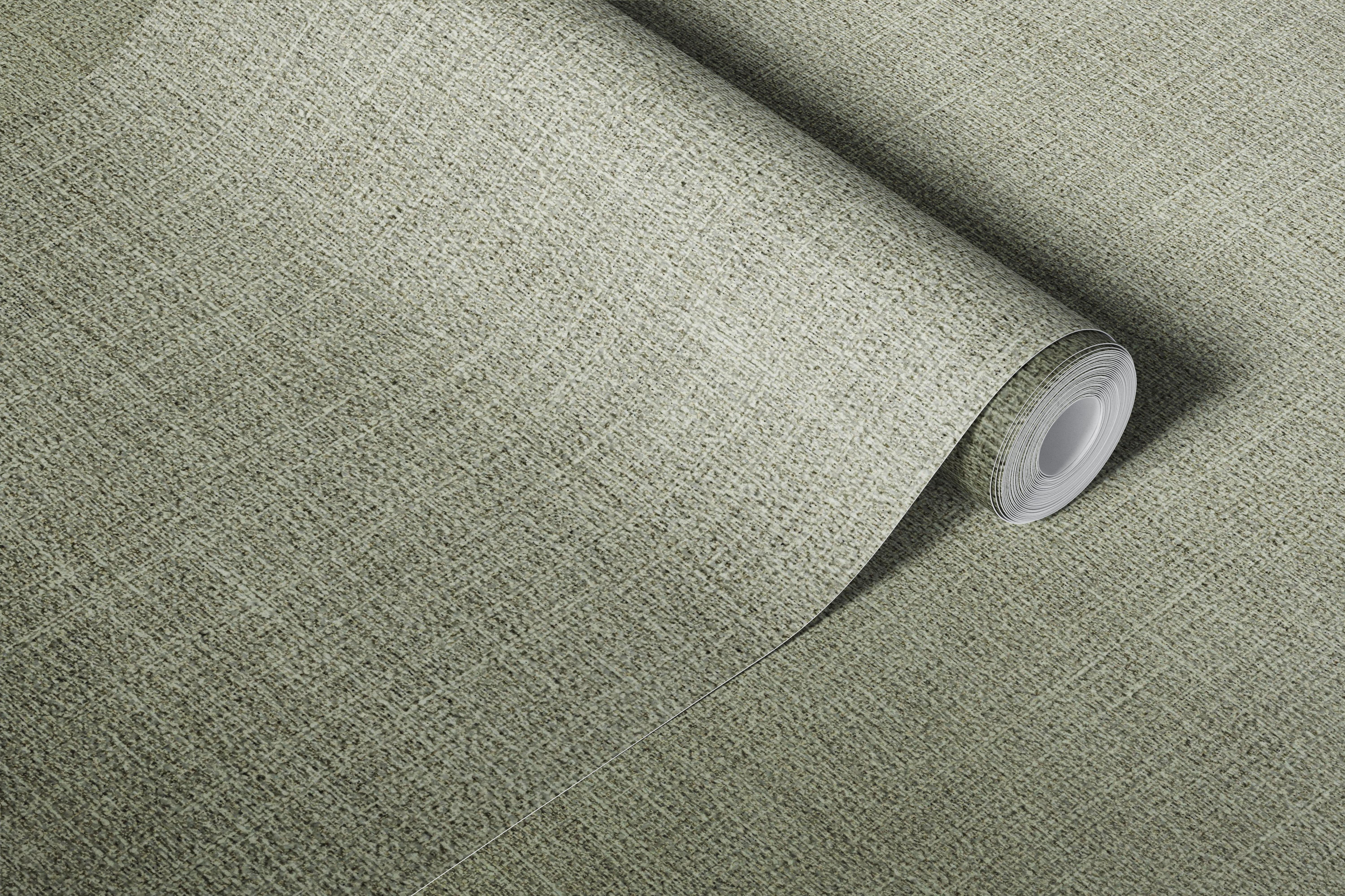 Olive green ombre haze abstract wallpaper in a room