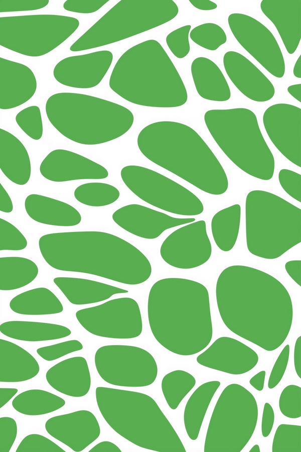 Jungle Spots Geometric Green