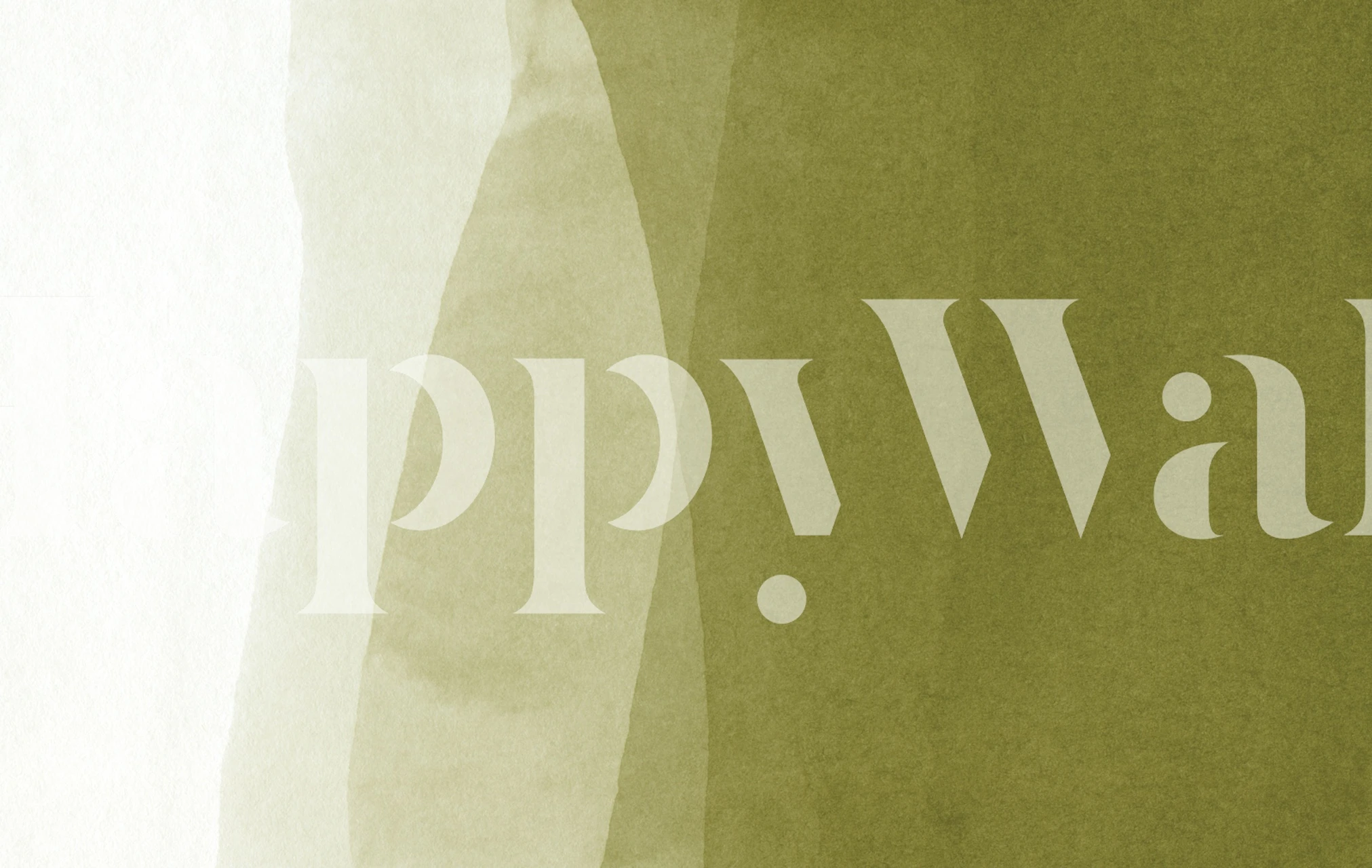 Subtle Layers V wallpaper design in a room