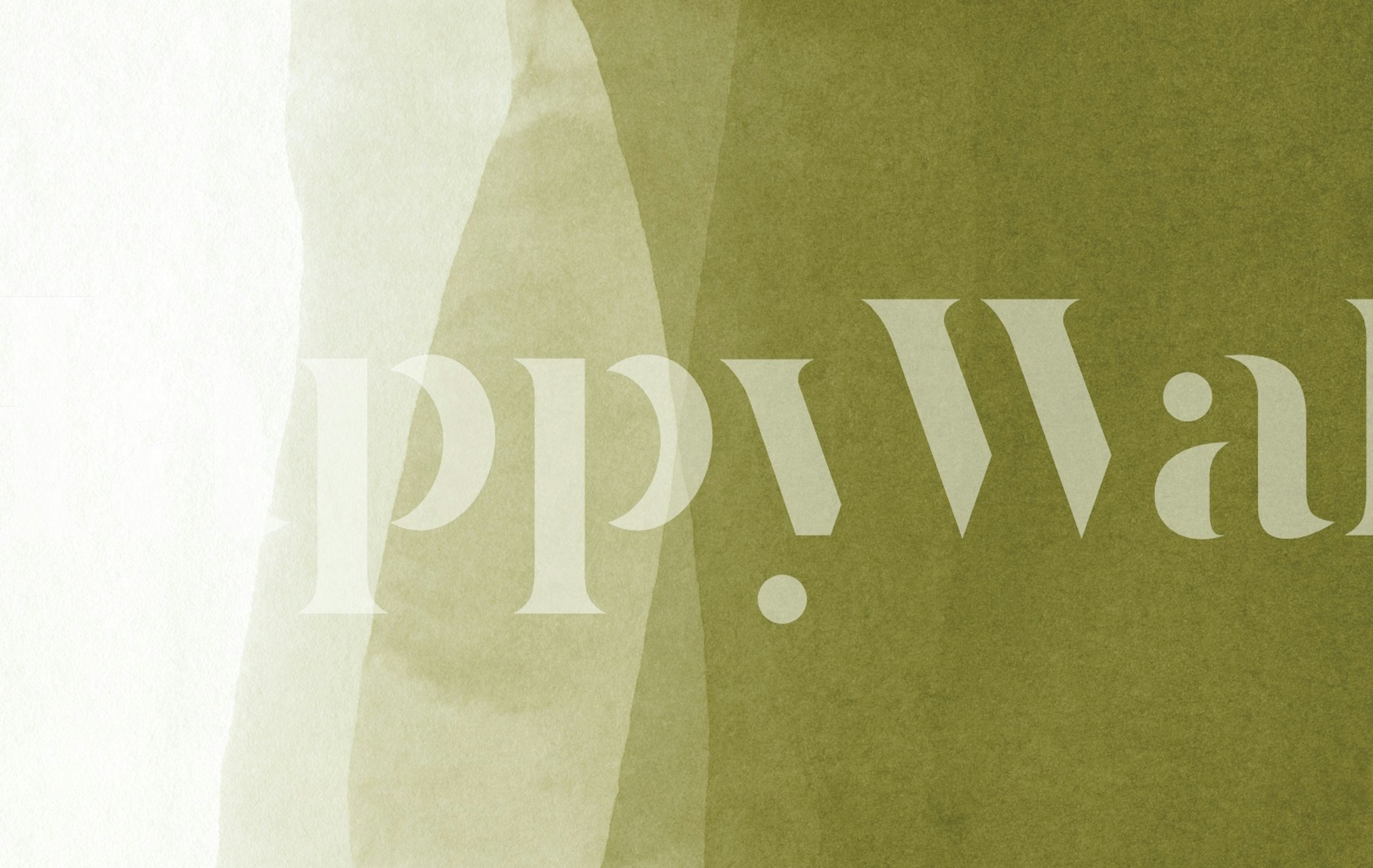 Subtle Layers V wallpaper design in a room