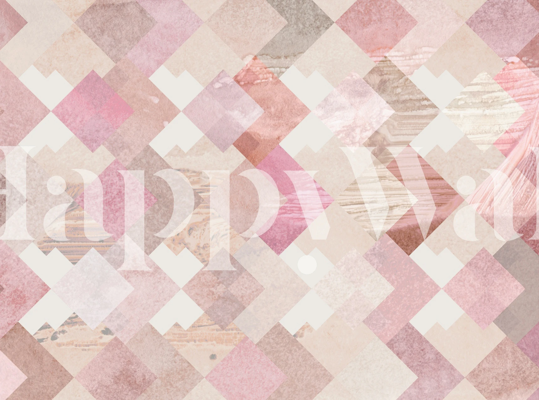 Pattern L6 wallpaper displayed in a room