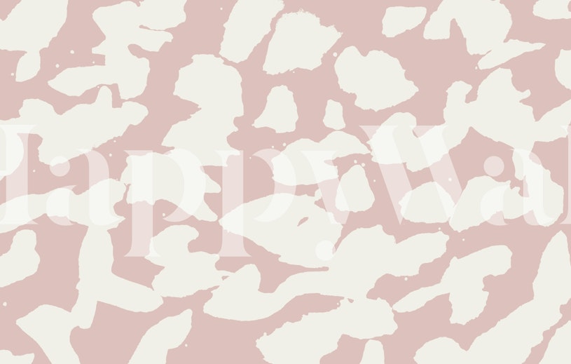 Graphic V22 wallpaper displayed in a room