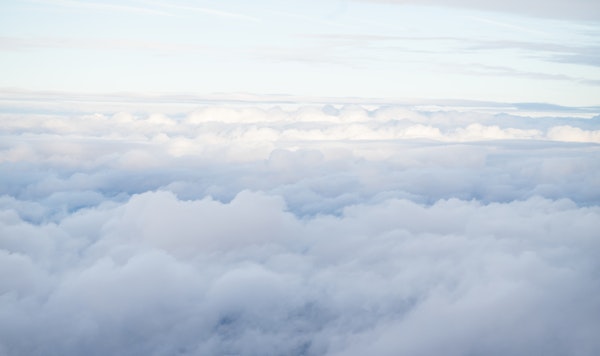 Pastel Sky and Fluffy Clouds Dream 1