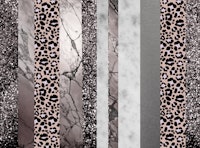 Leopard Marble Glitter Stripes Glam 1 wallpaper