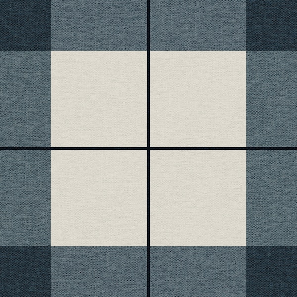 Indigo Plaid Textile Texture