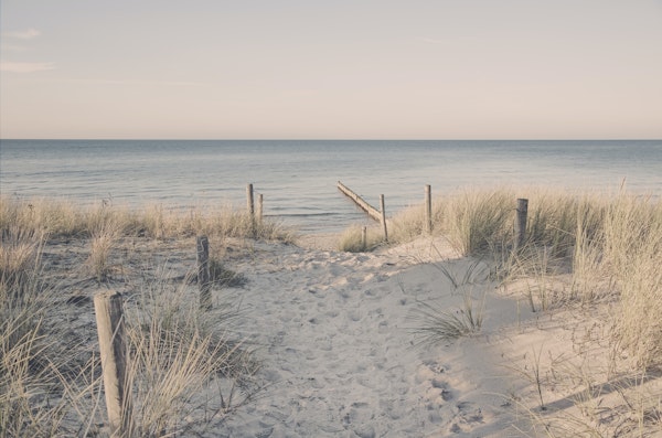 Pastel Baltic Sea Impression