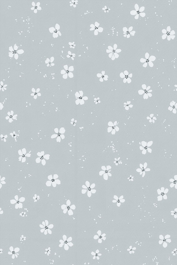 Scandi Minimalist Floral – Cloudy Day