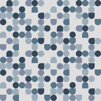 Geometric shapes coastal vibes small wallpaper