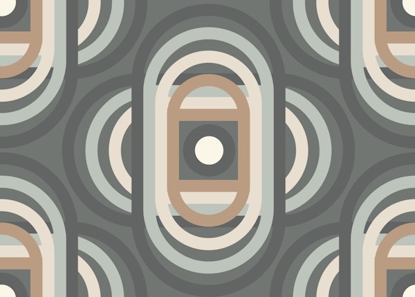 Mid Century Arch Motif