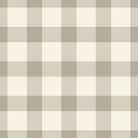 Neutral Beige Gingham Check behang